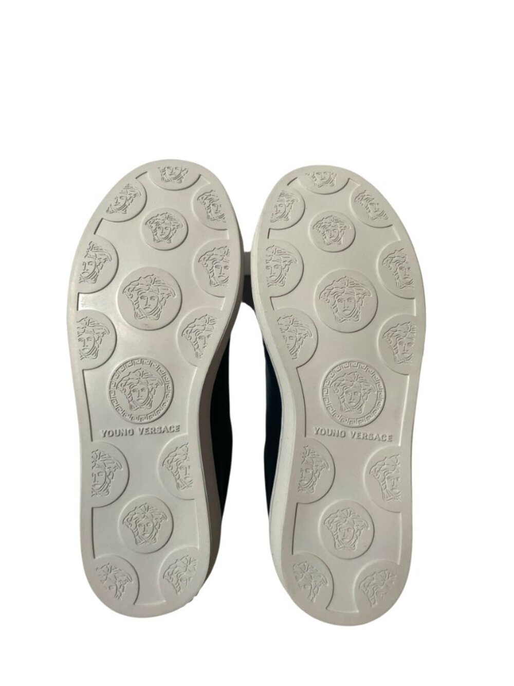 Versace Young leather low tops sneakers 13 31 - Picture 7 of 9